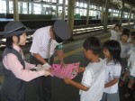 9月-年長JR見学 9月-年長JR見学
